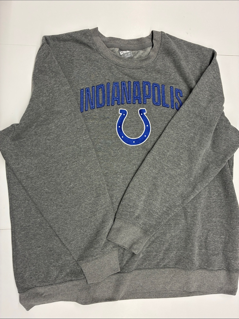 NEW CSA NFL Officially Licensed Indianapolis Colts Crewneck Sweatshirt Size 2XL